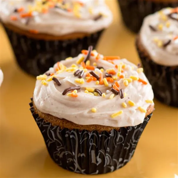 receta Cupcakes au pain d'épice d'Halloween