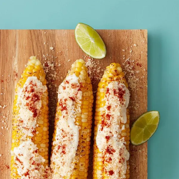 receta Maíz Elote A La Parrilla