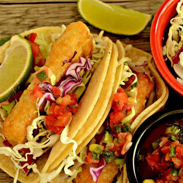 przepisy Wspaniałe smażone rybne tacos