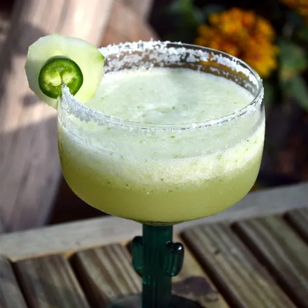 receta Concombre Jalapeño Margarita