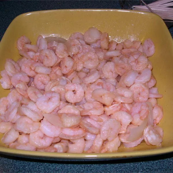 receta Marinades de crevettes