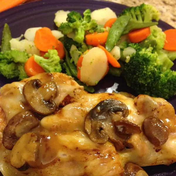 receta Poulet Marsala le plus facile