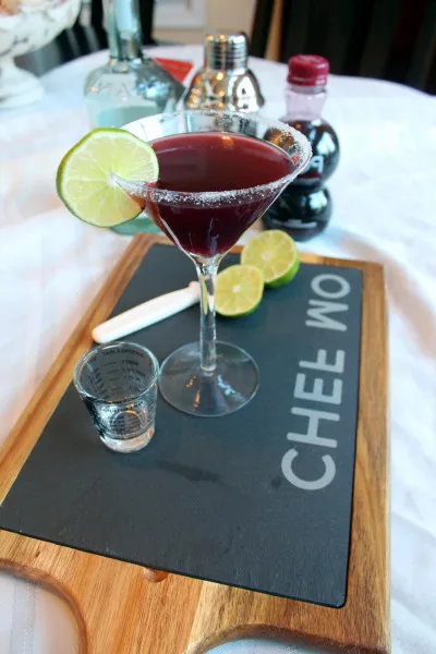 receta Grenade Framboise Martini