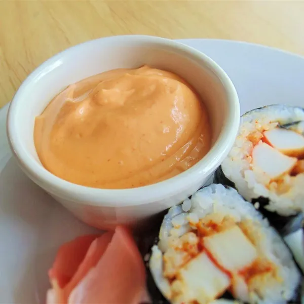 receta Mayonnaise épicée pour sushi