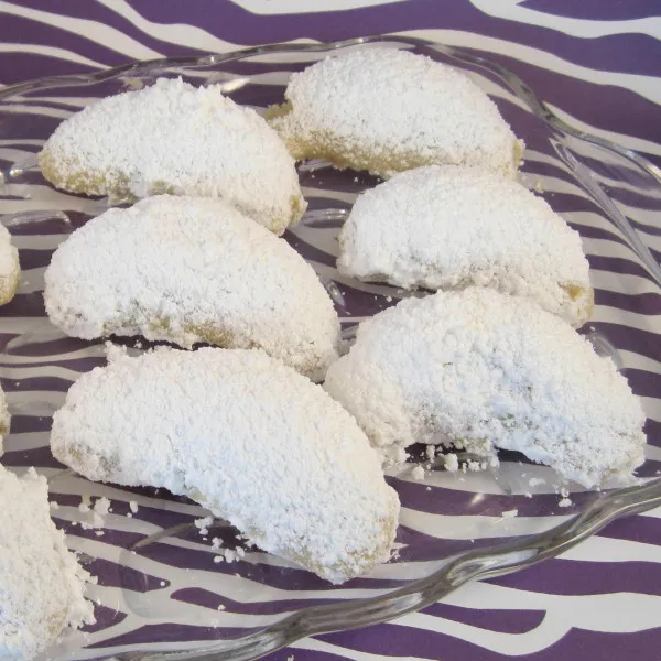 przepisy Almond Crescents II