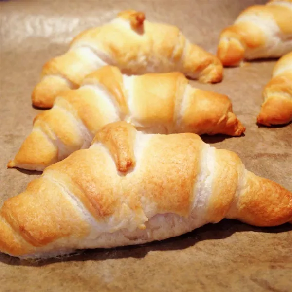 receta Croissants de beurre