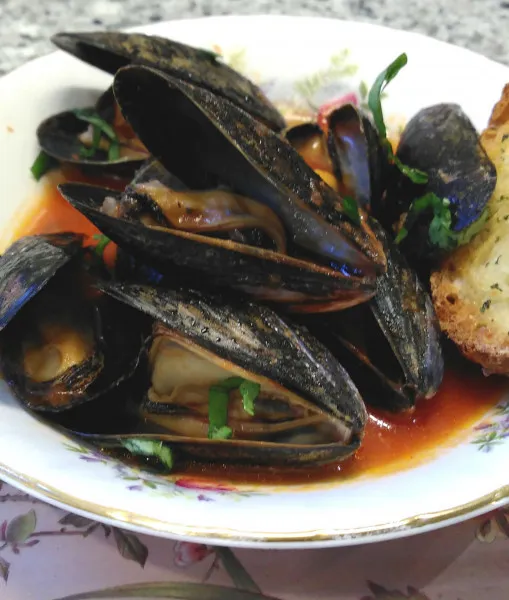 recetas Mejillones Pomodoro