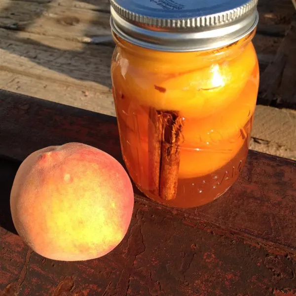 przepisy Nana's Southern Pickled Peaches