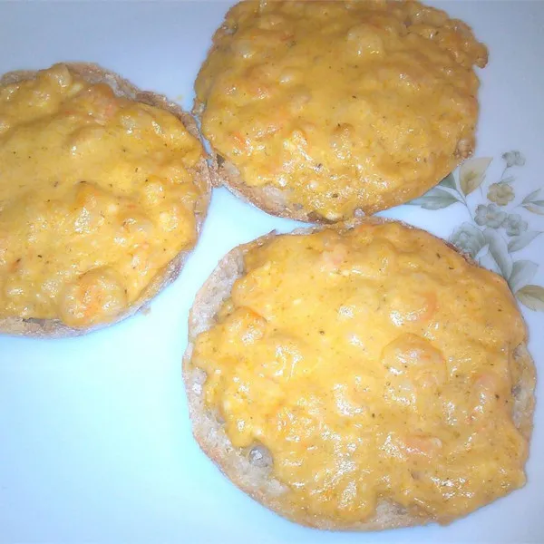 receta Meltaways De Camarones Con Queso