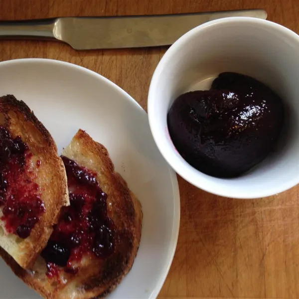 receta Confiture de miel de raisin