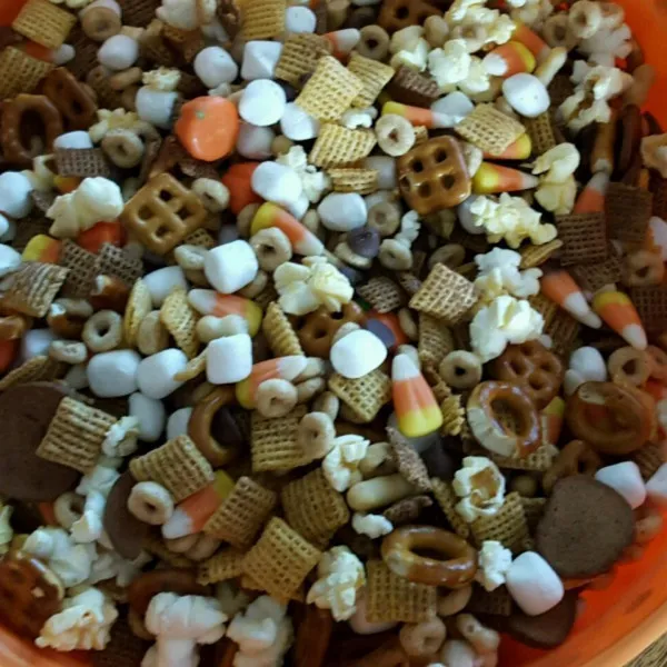 receta Halloween Party Mix