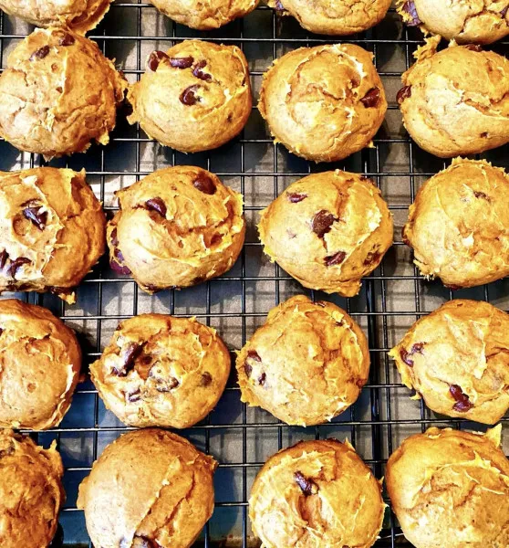 receta Mélange à gâteau à la citrouille et aux pépites de chocolat