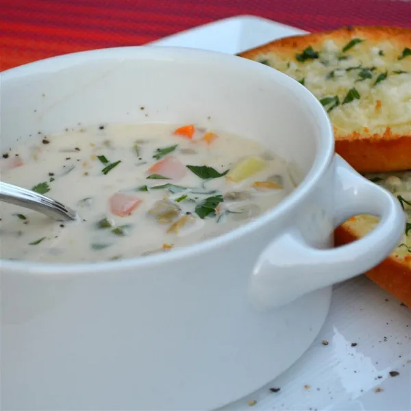 recetas Mi Mejor Sopa De Almejas