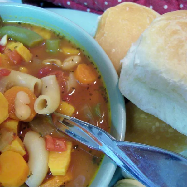 receta Minestrone De Patata Dulce