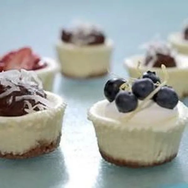 receta Mini Cheesecakes De PHILADELPHIA®