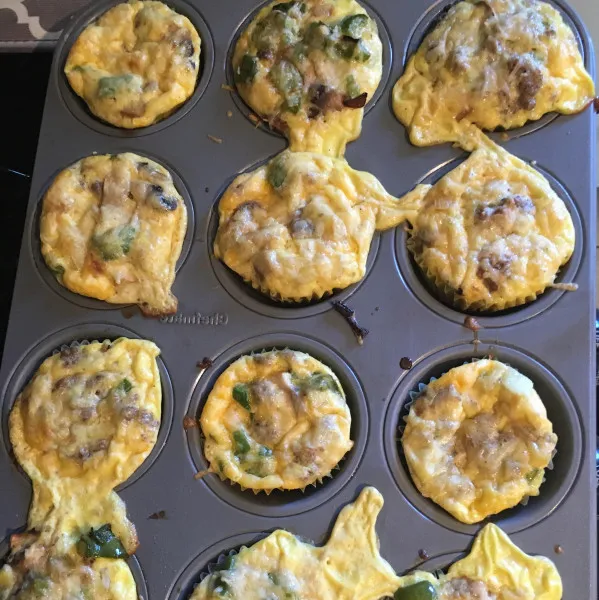 receta Mini-quiches copieuses à la saucisse de Jimmy Dean