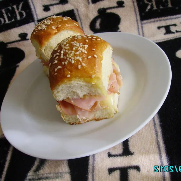 receta Jambon au fromage Mini Jen Rouleaux