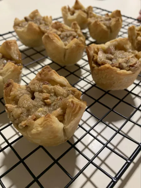 recetas Mini Tartas De Manzana Con Crumble De Almendras De PAM