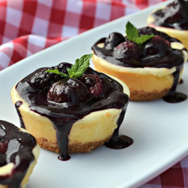 receta Mini Tartas De Queso III