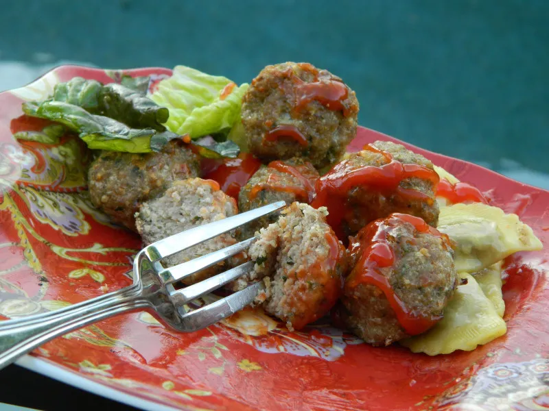 receta Mon italien boulettes de dinde