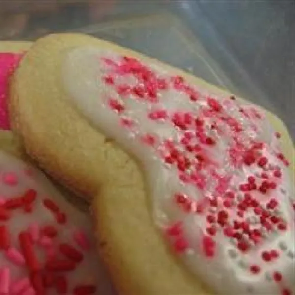 receta Biscuits au sucre à l'emporte-pièce