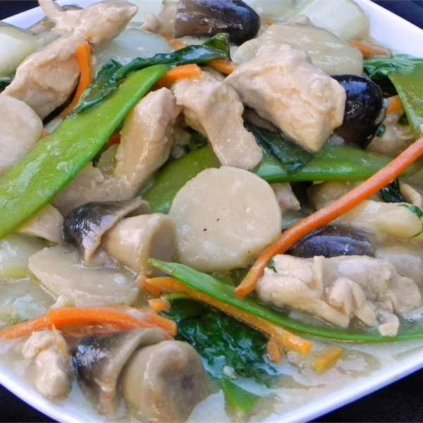 Przepis Moo Goo Gai Pan II