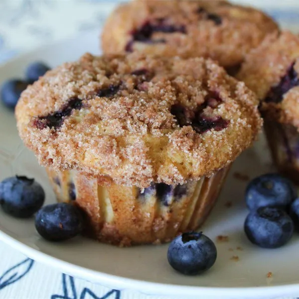 receta To Die For Blueberry Muffins