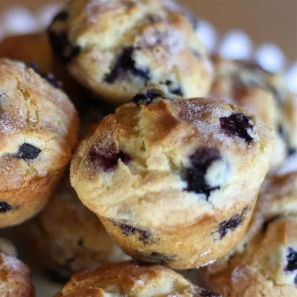 Przepis Jordan Marsh Blueberry Muffins