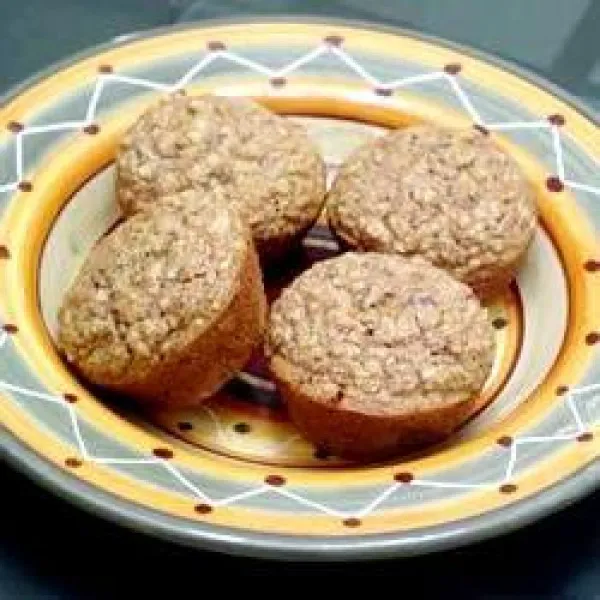 receta Muffins à l'avoine et aux dattes