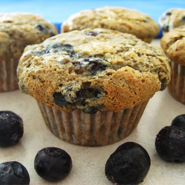 recetas Muffins De Frutos Secos Y Arándanos