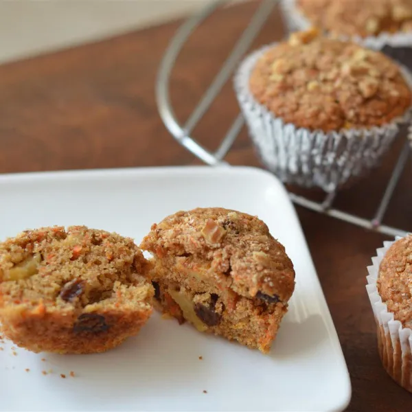 recette Muffins à la gloire du matin I