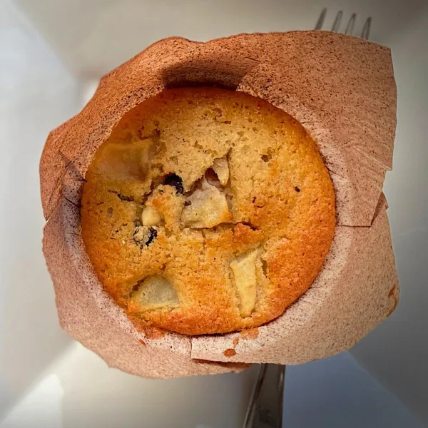 receta Pépites de chocolat au levain Muffins