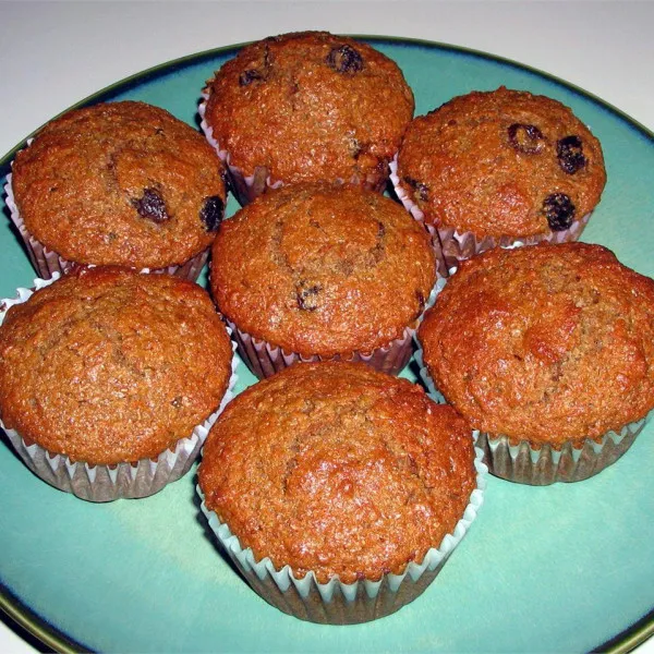 recette Muffins au son et au miel