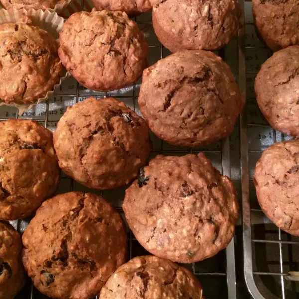 recette Muffins à la compote de pommes