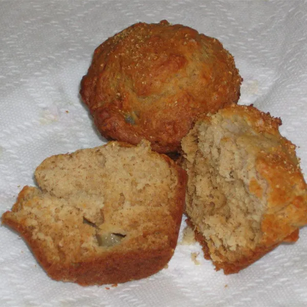 receta Muffins aux poires personnalisés