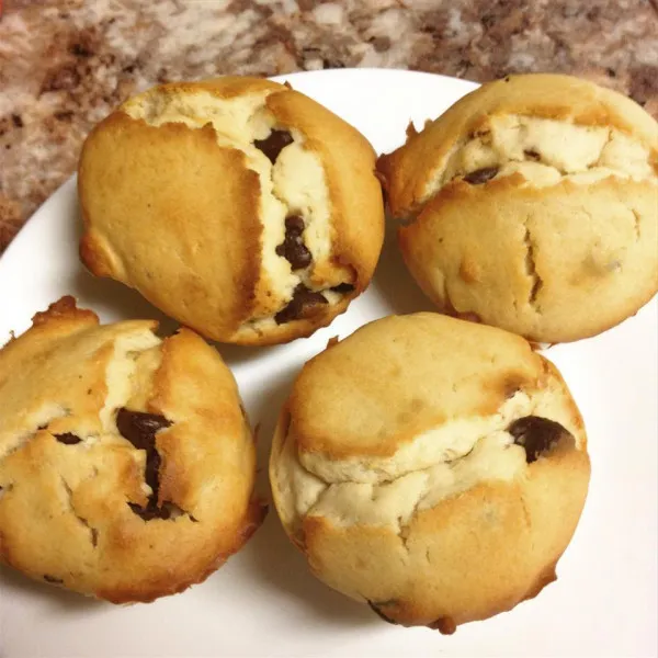 recetas Muffins De Queso Crema Con Chispas De Chocolate