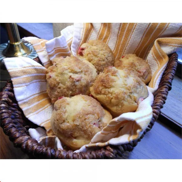 receta Muffins De Ruibarbo I
