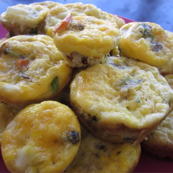 receta Muffins De Salchicha Y Huevo