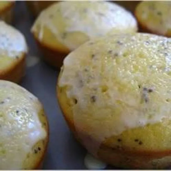 recette Muffins au citron et aux graines de pavot II