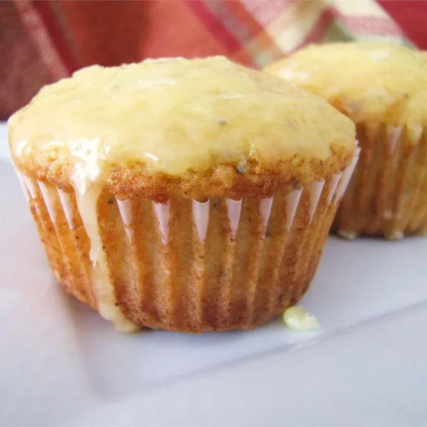 receta Muffins aux graines de pavot