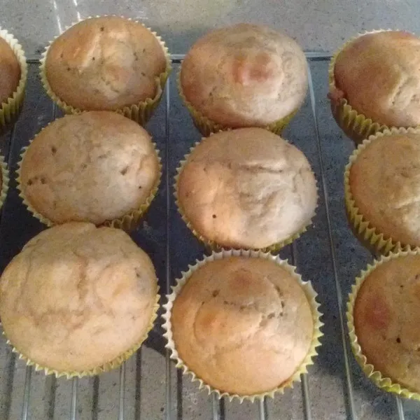 receta Muffins blé entier carottes et raisins secs