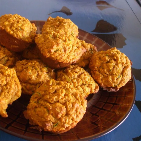 receta Muffins Saludables De Calabaza Y Calabacín