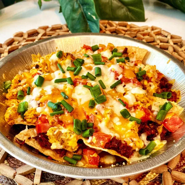 przepisy Easy Breakfast Nachos