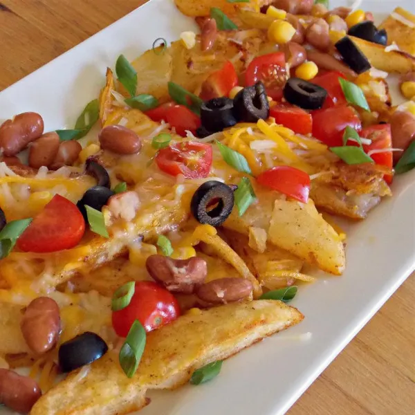 receta Nachos Rápidos De Patata