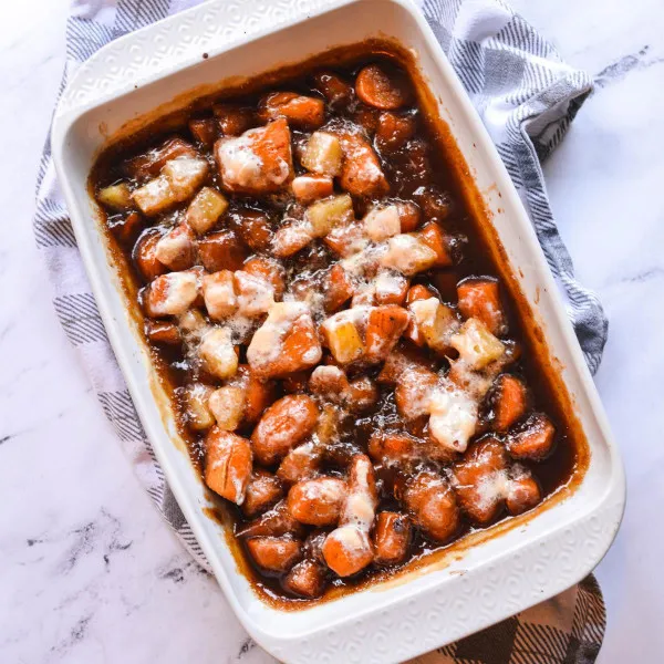 receta Yams confits de grand-mère Tolli