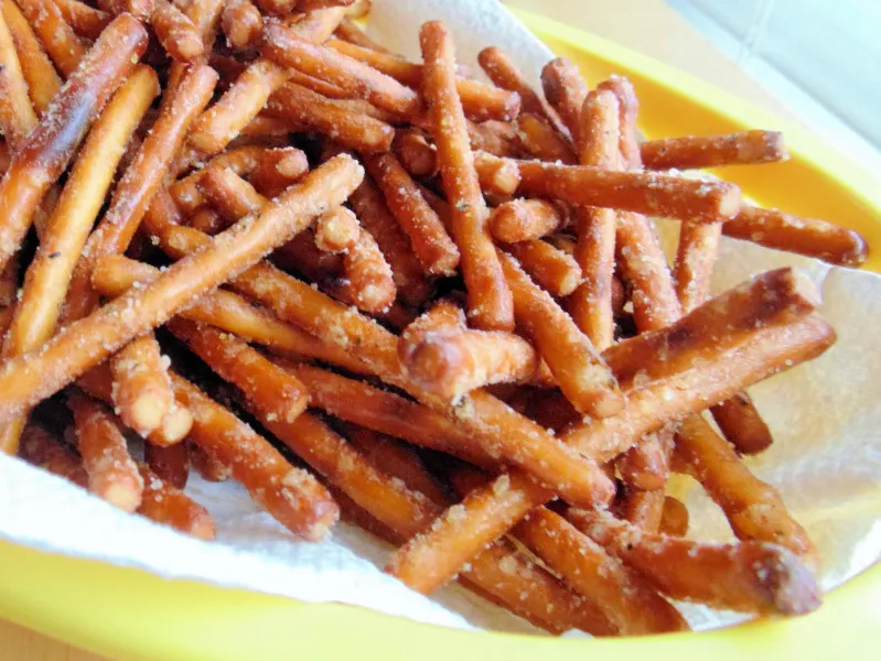 recetas No Cocine Pretzels Con Una Patada