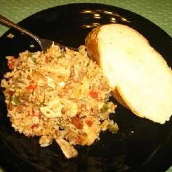 receta Jambalaya de la Nouvelle-Orléans