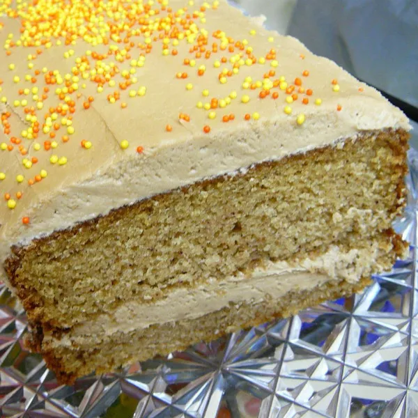 receta Nouveau gâteau aux épices duchesse avec glaçage à la crème au beurre à l'érable