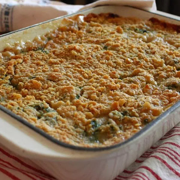 receta Chef Gratin d'huîtres de John