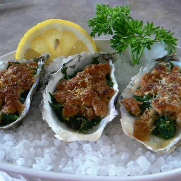 przepisy Rockefeller Oysters